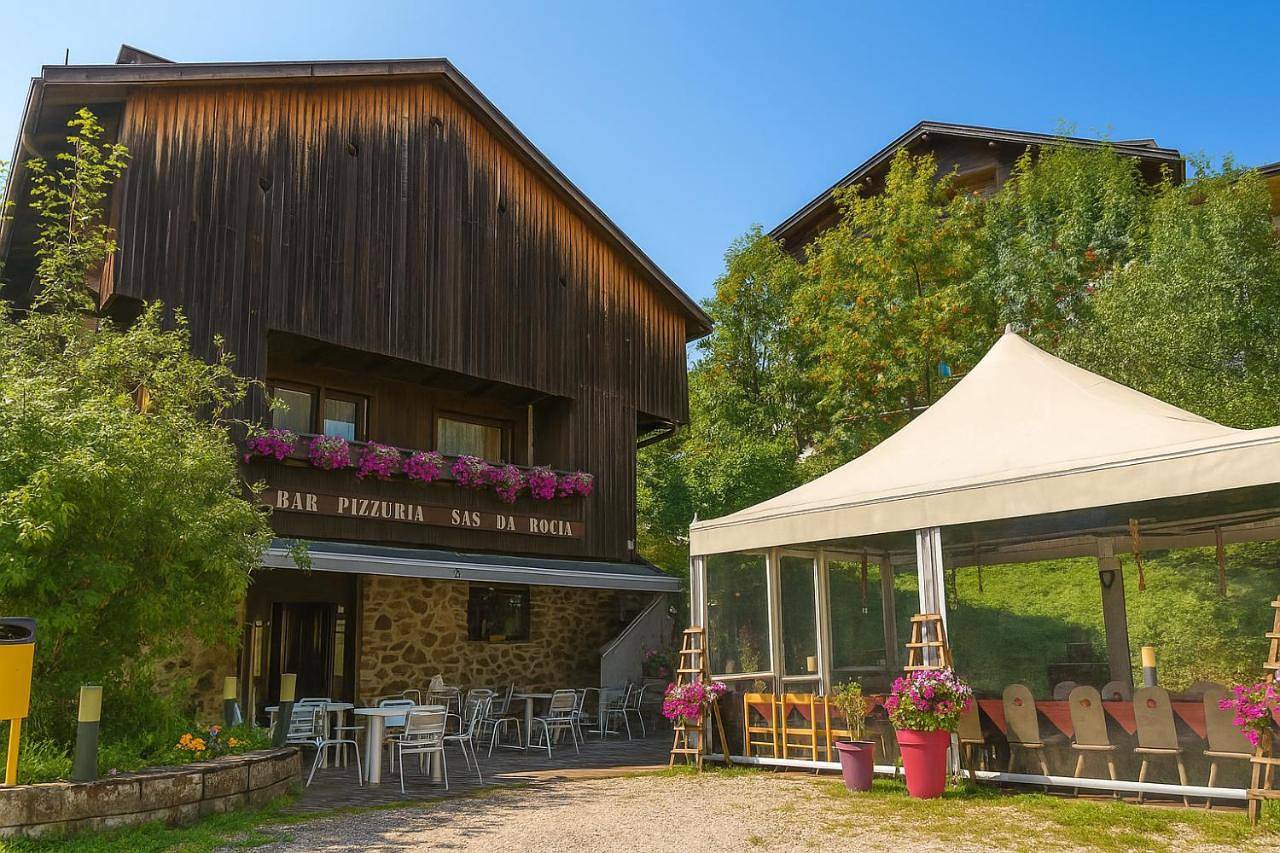 Sas da Rocia by go new location in Soraga, Dolomiti Superski