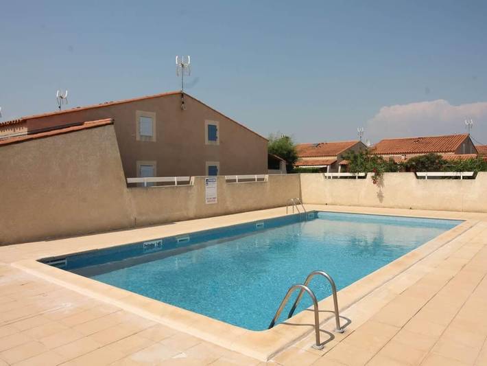 Villa pour 4 personnes, avec balcon/terrasse et piscine, adapté aux familles à Valras-Plage