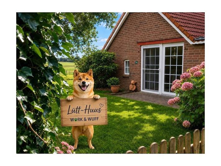 Ferienhaus für 2 Personen, mit Terrasse und Garten in Blomberg (Ostfriesland)