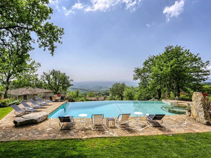 Casa vacanza per 16 persone a Castellina in Chianti