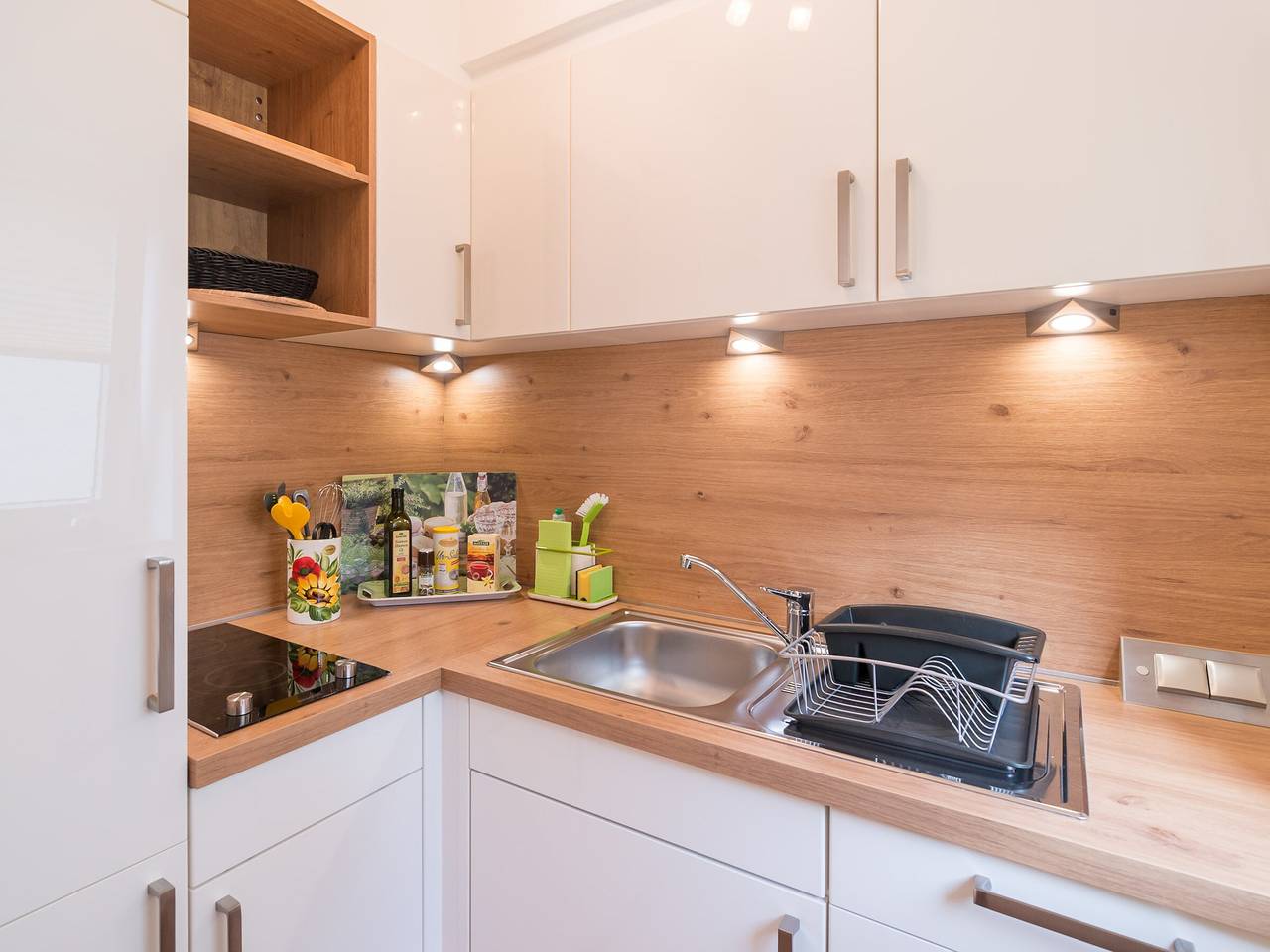Apartamento entero, Apartamento 'Sonnenschein' con jardín compartido, balcón y Wi-Fi in Bad Herrenalb, Northern Black Forest