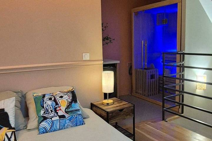 Ganze Wohnung, La douce Marteline, duplex  AC in Martel, Lot