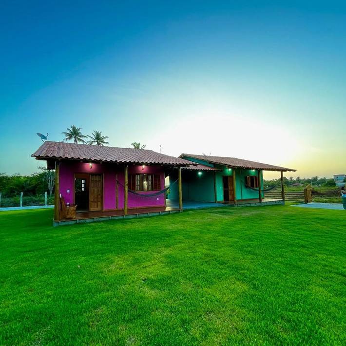 Maison de vacances pour 4 personnes, avec jardin et balcon