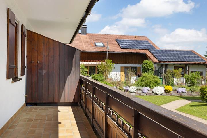 Appartement entier, Appartement 'Haus Grüntensee' avec balcon et Wi-Fi in Wertach, Souabe (Bavière)