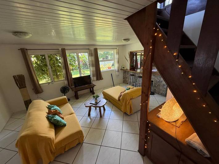 Location de vacances pour 7 personnes, avec jardin ainsi que vue et balcon dans Mahina - 3