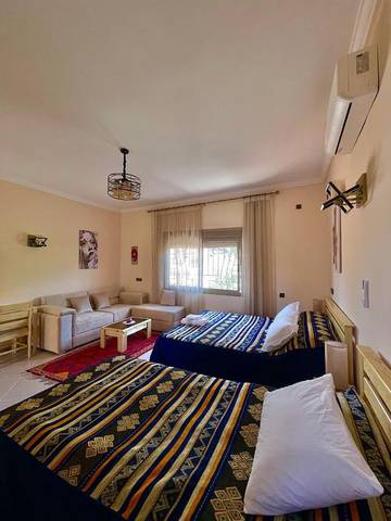 Maison d’hôte pour 3 personnes, avec terrasse et vue, animaux acceptés à Ouarzazate