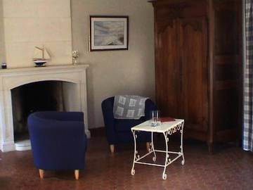 Chambre d’hôte pour 2 personnes, avec jardin ainsi que terrasse et vue à Amblie