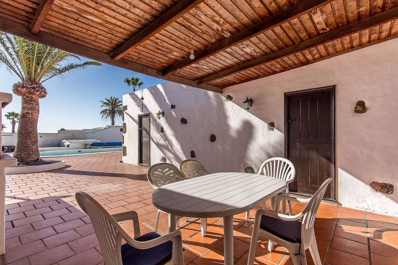 Casa vacacional 'La Finca' con piscina privada, Wi-Fi y aire acondicionado in Mácher, Tías