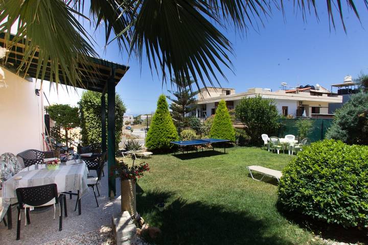 Ferienwohnung für 5 Personen, mit Balkon und Garten