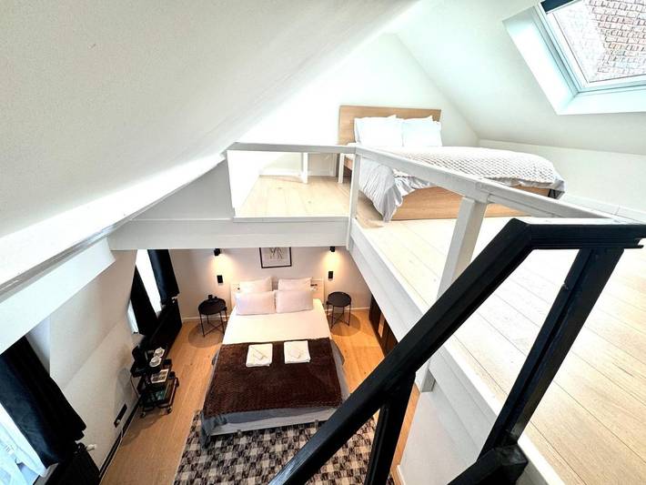 Chambre d’hôte pour 3 personnes, avec terrasse ainsi que vue et jardin à Bruxelles - 4