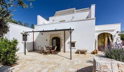 Gîte pour 4 personnes, avec terrasse, animaux acceptés à Martina Franca