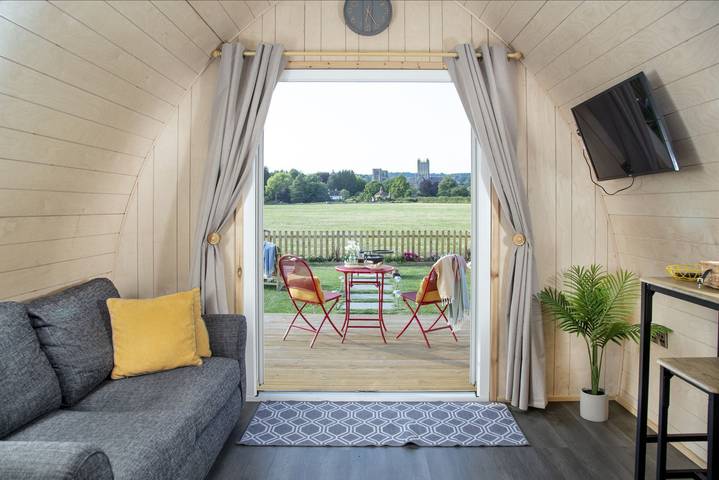 Hütte für 2 Personen mit Garten in Wells, Somerset