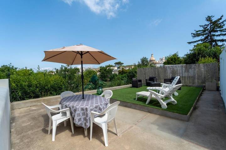 Ein Stück Paradies in Anacapri mit privater Sonnenterrasse und Meerblick in Anacapri, Neapel Provinz
