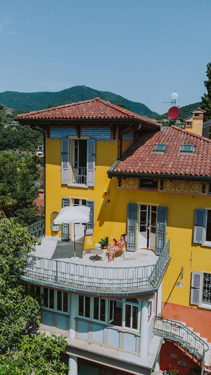 Villa für 13 Personen, mit Terrasse und Garten sowie Seeblick, mit Haustier in Salò - 4