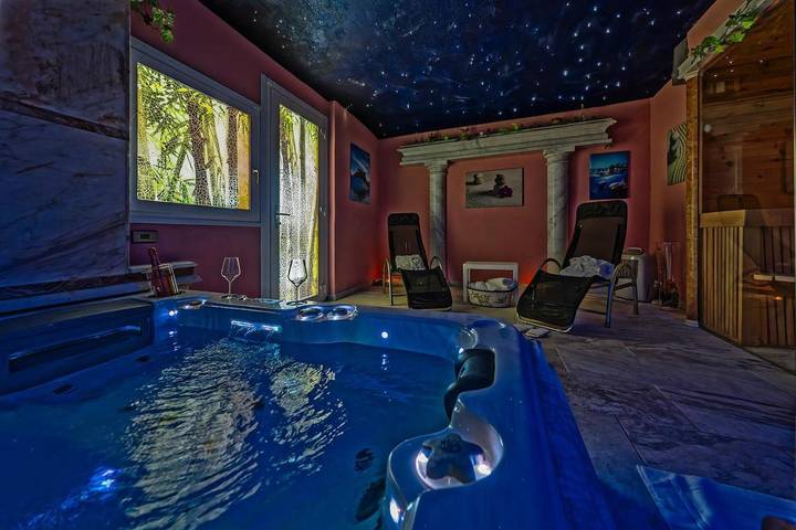 B&b per 4 persone, con Balcone e Idromassaggio nonché Terrazza e Giardino in Valpolicella