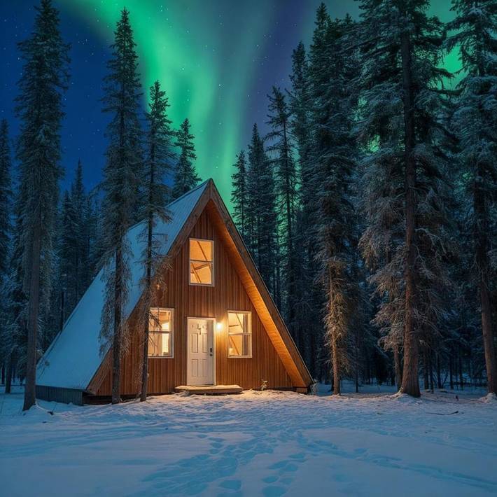 Chalet für 2 Personen in Alaska