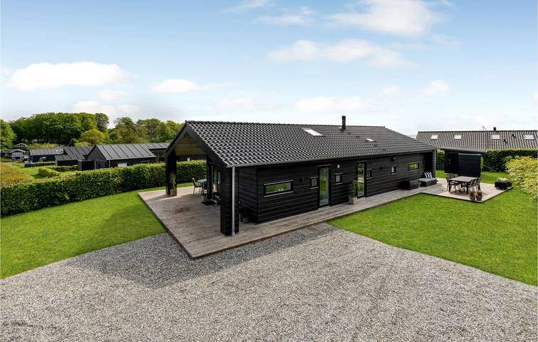 Ferienhaus mit Meerblick für 6 Personen, mit Garten und Terrasse in Kelstrup Strand - 4