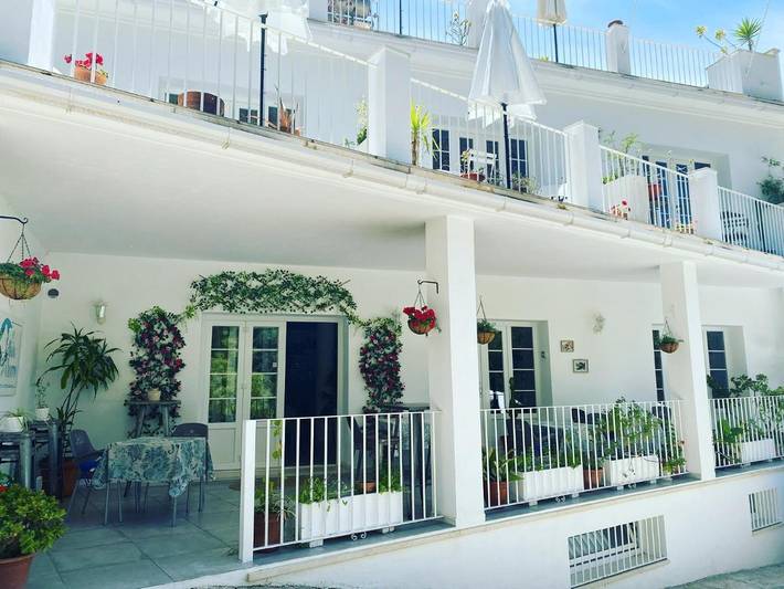 Hôtel pour 2 personnes, avec Balcon et Terrasse ainsi que Jardin et Piscine dans El Chorro