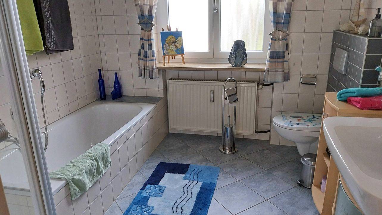 Ferienwohnung "Am alten Main" - Ferienwohnung (45qm) mit Sonnenterrasse und Parkplatz in Kemmern, Oberfranken