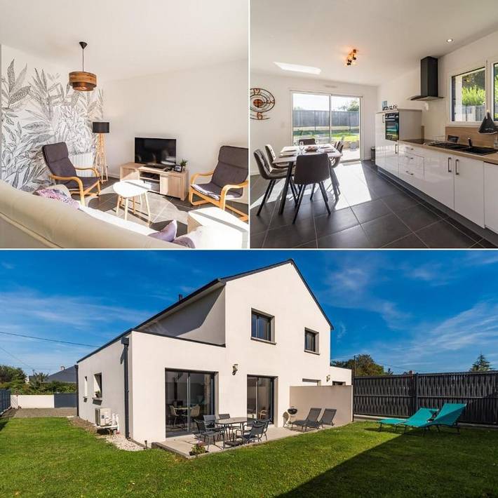 Maison d’hôte pour 6 personnes, avec jardin, animaux acceptés à Pordic