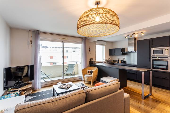 Appartement de vacances pour 4 personnes, avec Balcon dans 