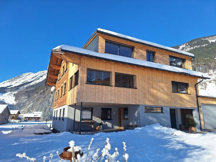 Ferienwohnung für 6 Personen, mit Terrasse und Garten sowie Ausblick in Au - 3