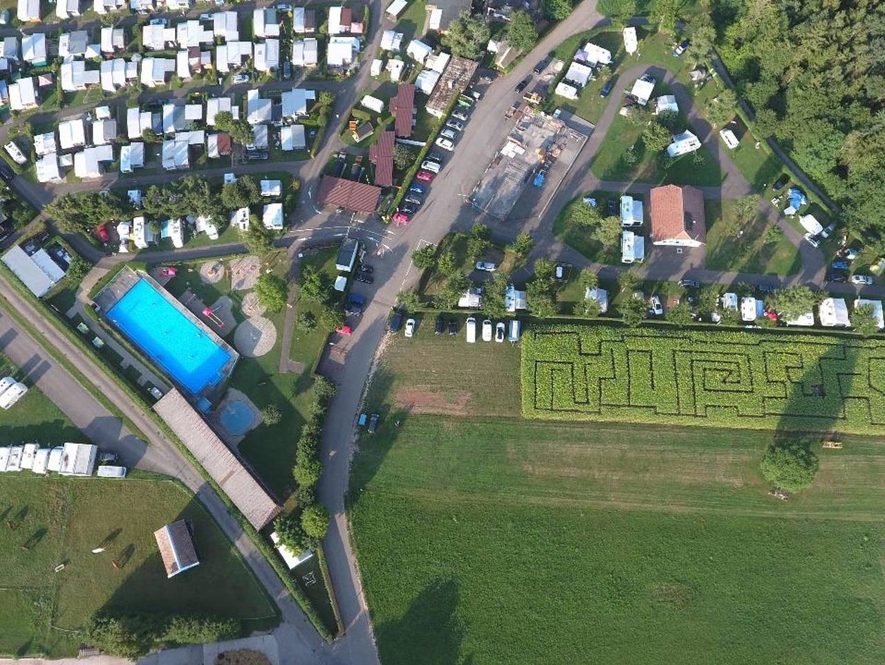 Camping Erbenwald - Campingfass, Schwarzwaldstil, max. 4 Personen in Neubulach, Nordschwarzwald