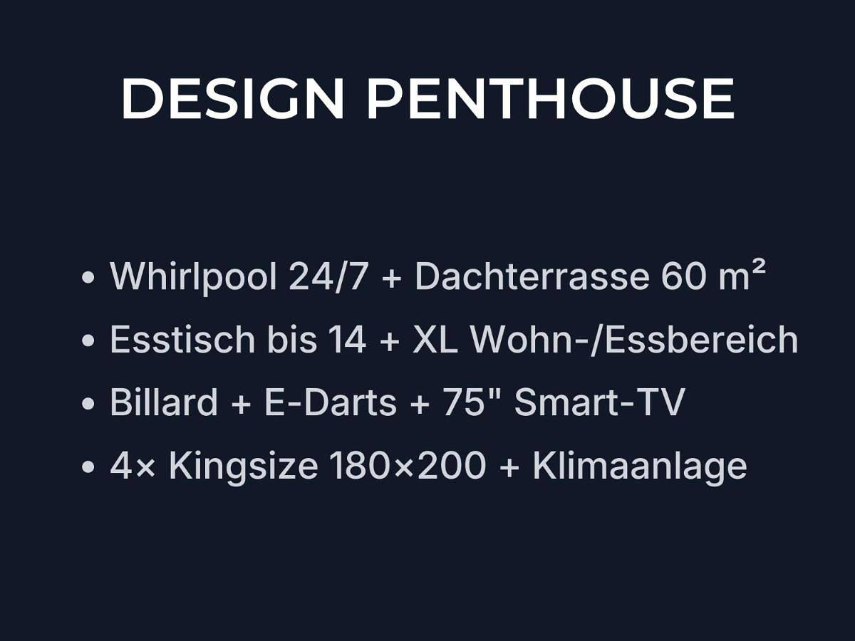 Ganze Wohnung, Design Penthouse - 4Sz - 2Bäder - Whirlpool - 2 Parkplätze - Dachterrasse in Karlsruhe, Rheinebene