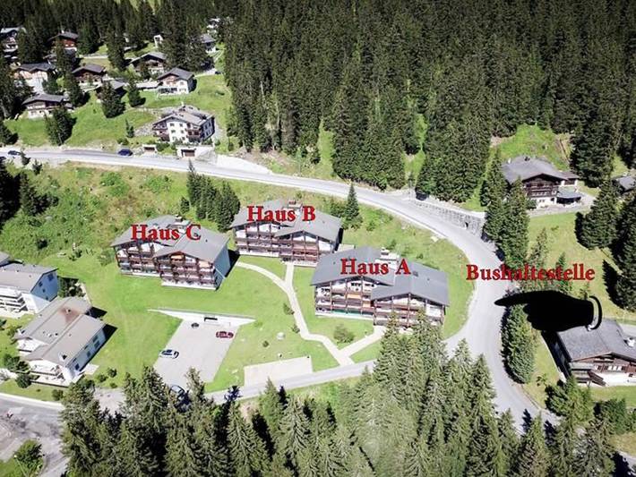Hütte für 4 Personen, mit Balkon in Arosa - 2