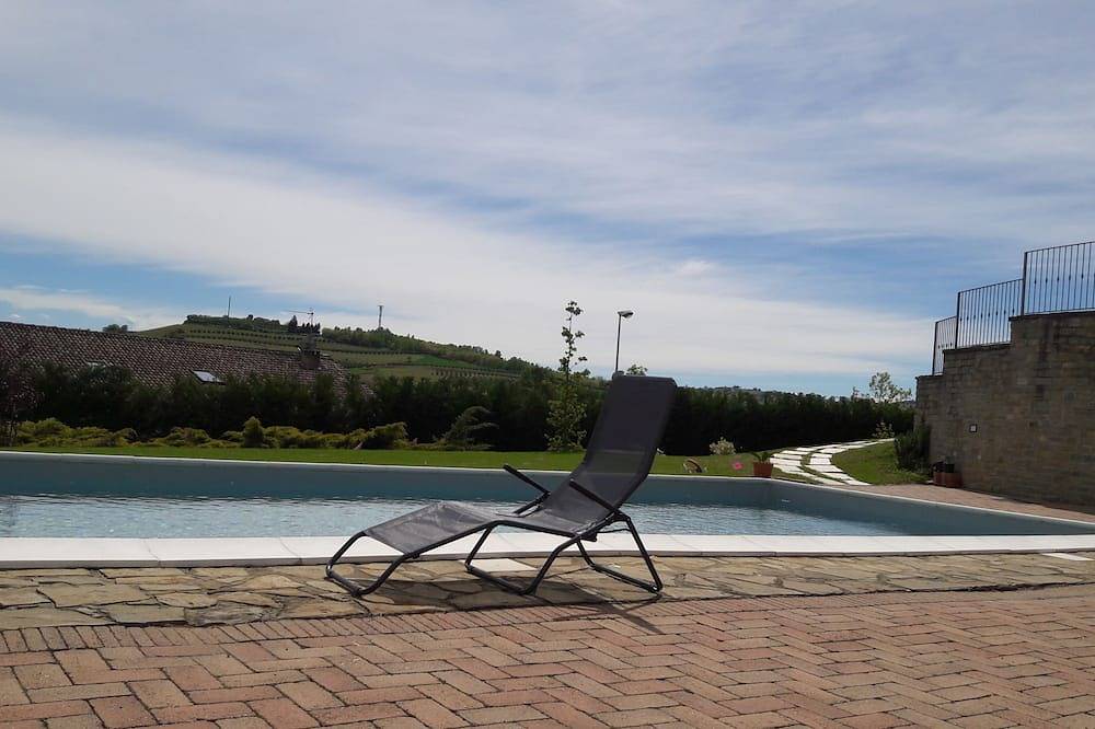 Villa Sofia mit Pool und Garten Piemont Unesco in Montaldo Scarampi, Asti Provinz