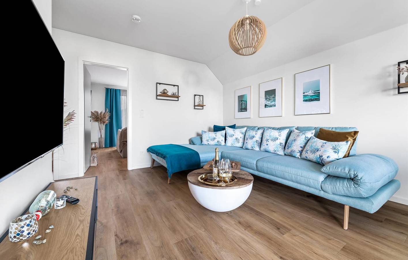 Ganze Ferienwohnung, Rückzugsort am Meer mit Terrasse und Parkplatz - 1000m zum Strand in Olpenitz, Kappeln