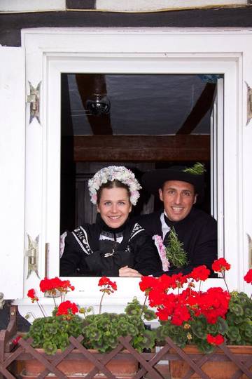 Gîte pour 7 personnes, avec terrasse et vue, animaux acceptés à Hunspach