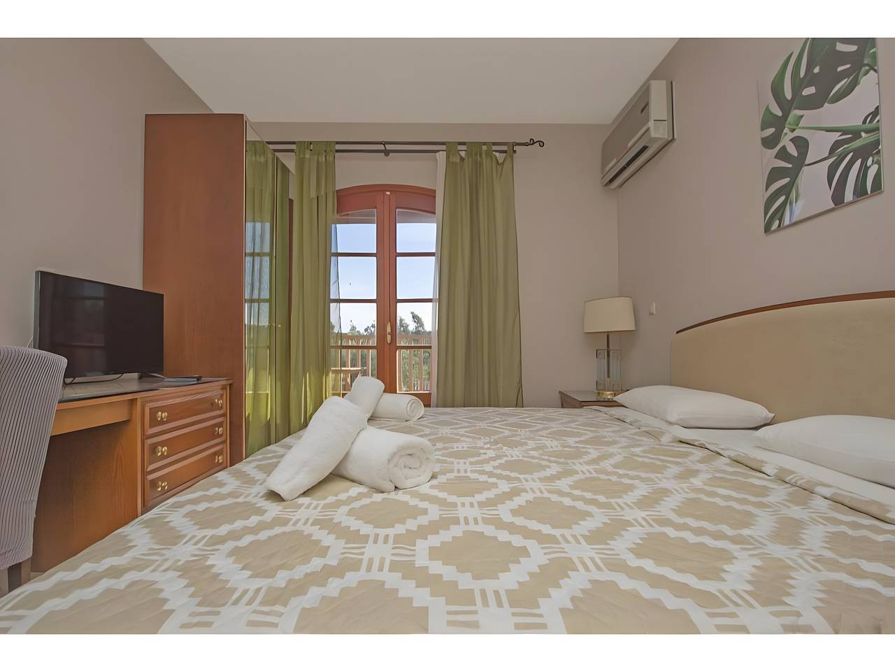 Appartement 'Corfu Club Standard 1' avec piscine commune, Wi-Fi et climatisation in Limni (Corfou), Corfou