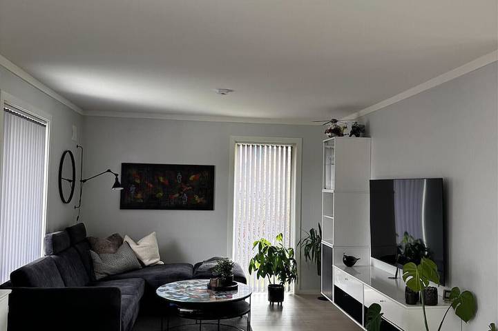 Ferienwohnung für 4 Personen, mit Garten in Leknes