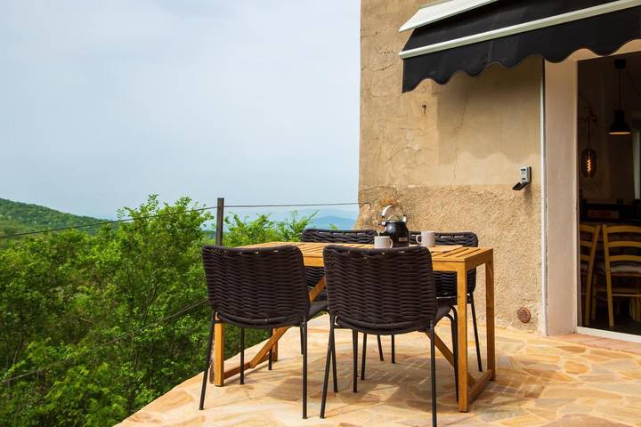 Ferienwohnung für 4 Personen, mit Terrasse und Ausblick in Roccalbegna - 4