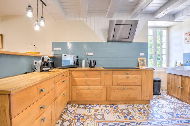 Hel lägenhet, Elegant 150m² Apartment with Castle View – 3 Bedrooms in the Heart of Périgord in Saint-Jean-de-Côle, Périgord Vert