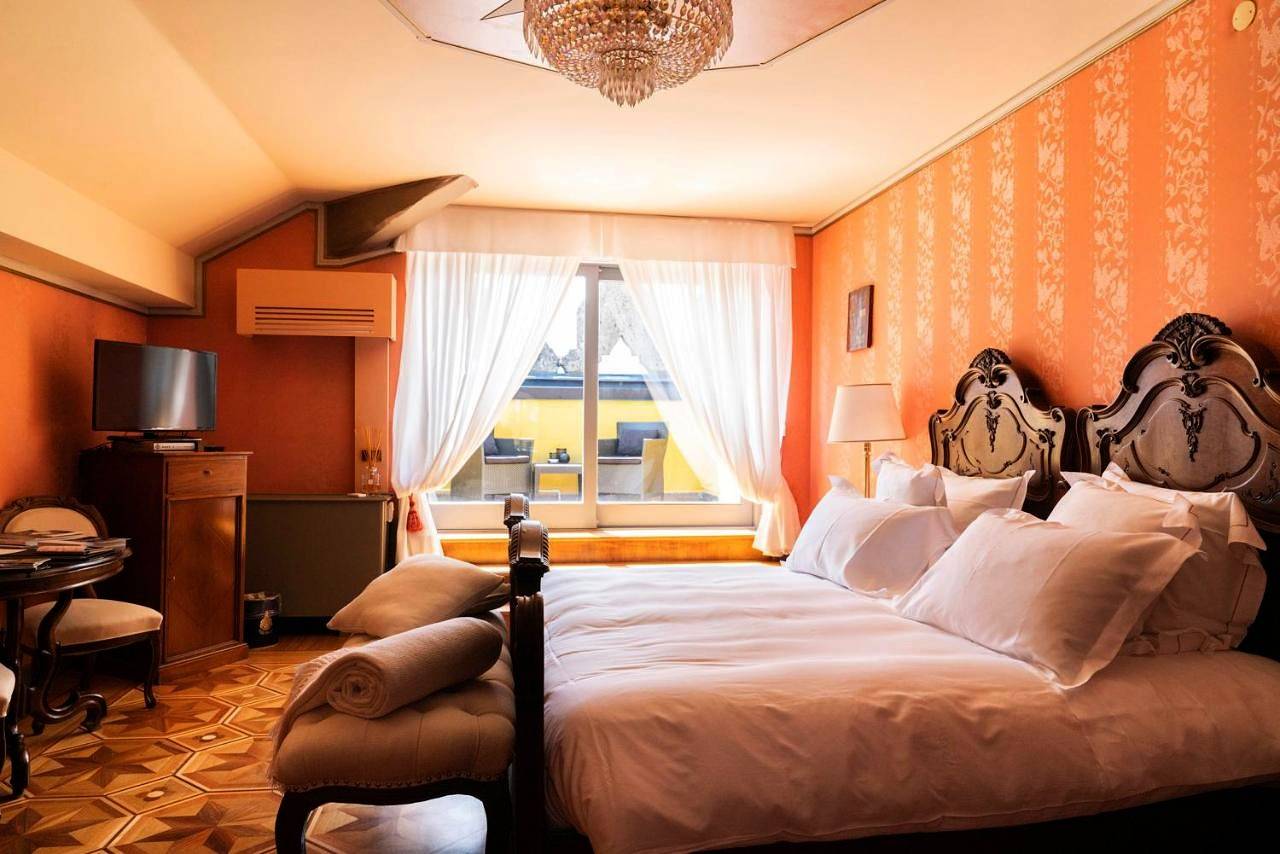 Relais & Chateaux Villa Crespi in Orta San Giulio, Lac d'Orta
