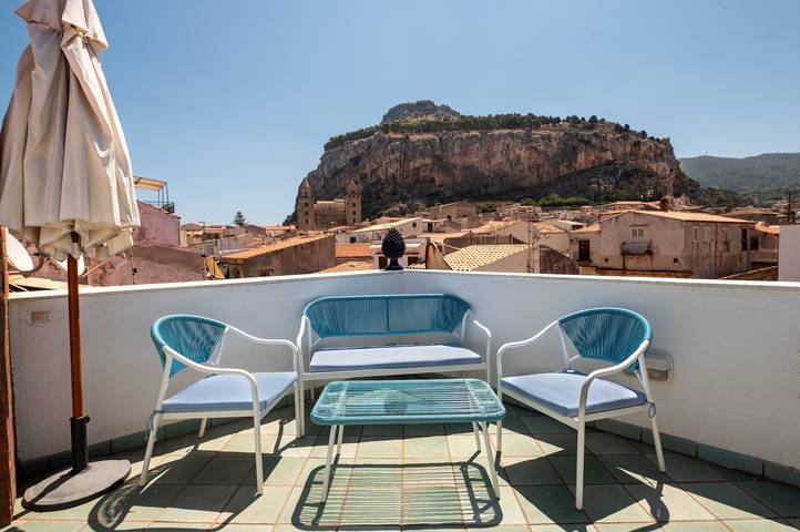 Appartement de vacances pour 4 personnes, avec Balcon à Cefalù
