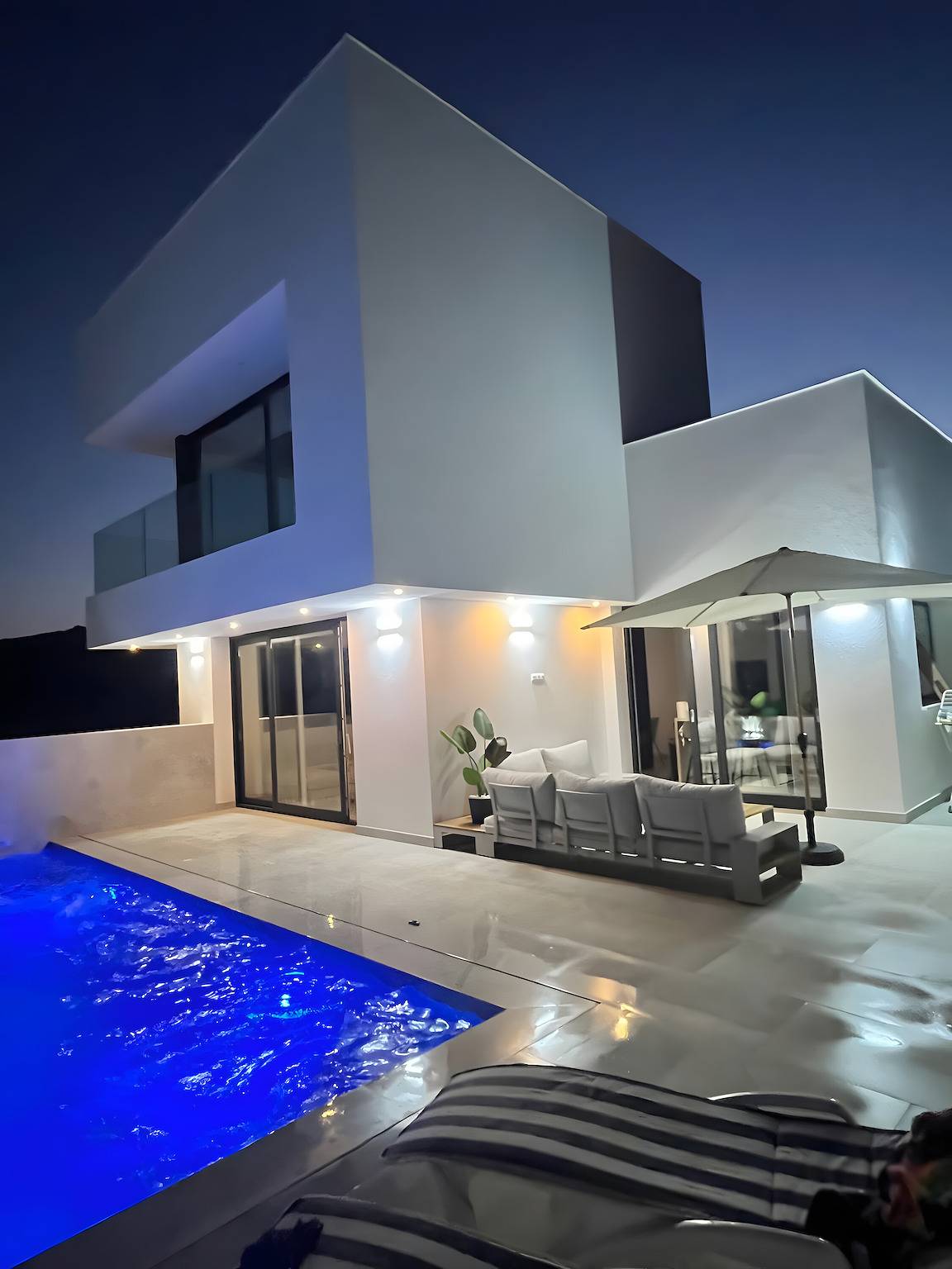 Villa 'Bella Vista' mit Meerblick, Wlan und Klimaanlage in San Roque, Cádiz Provinz