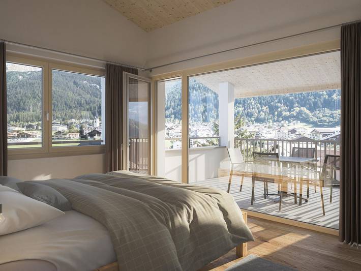 Ganze Ferienwohnung, Residenza Grava - Lifestyle 2.5 Zimmer Appartment mit Loggia in Surses, Oberhalbsteiner Alpen
