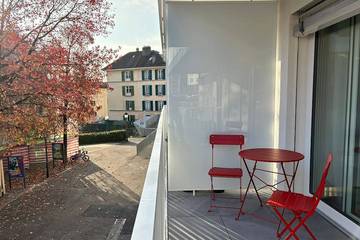 Gîte pour 4 personnes, avec balcon à Pully