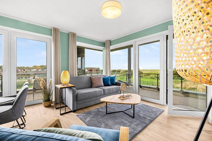 Ganze Wohnung, The View C06 Strandflieder  - 1. Og, gemein. Sauna, Pkw-Stellplatz in Badestrand Dagebüll, Dagebüll