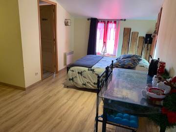 Chambre d’hôte pour 3 personnes, avec vue et terrasse, animaux acceptés à Sainte-Menehould