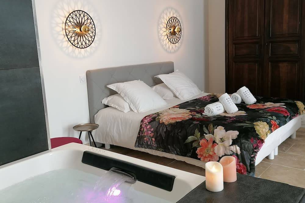 La Flamboyante, suite avec spa - Château La Vidalle in Vendres, Côte d'Améthyste