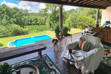 Gîte pour 4 personnes, avec terrasse et jardin à Rio Maior