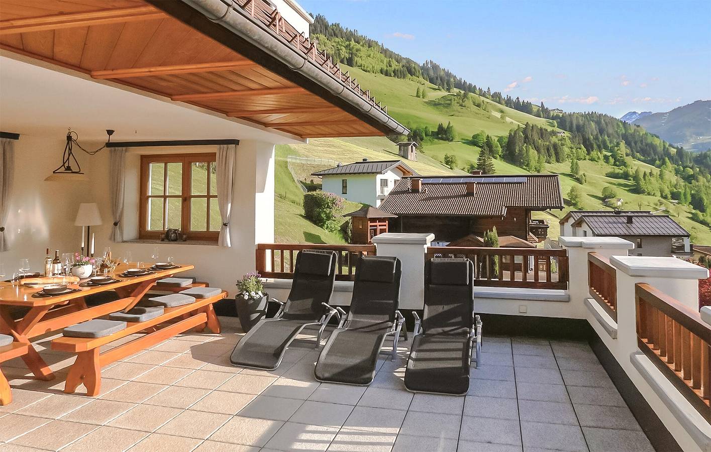 Ganze Ferienwohnung, Ferienwohnung für 6 Personen mit Terrasse in Großarl, Ski Amadé