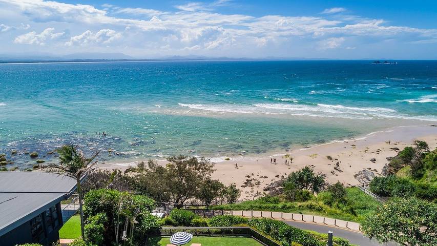 Holiday home for 10 people in Byron Bay