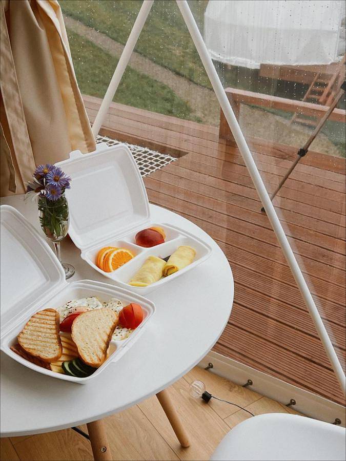 Camping für 4 Personen, mit Terrasse und Ausblick sowie Garten in der Ukraine - 4