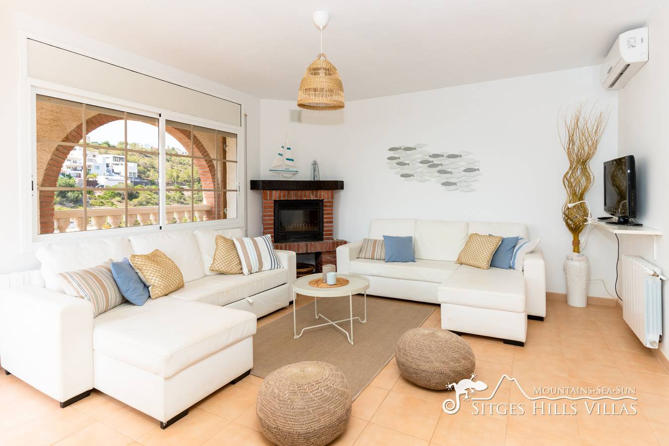 Villa Calma in Sitges, Garraf