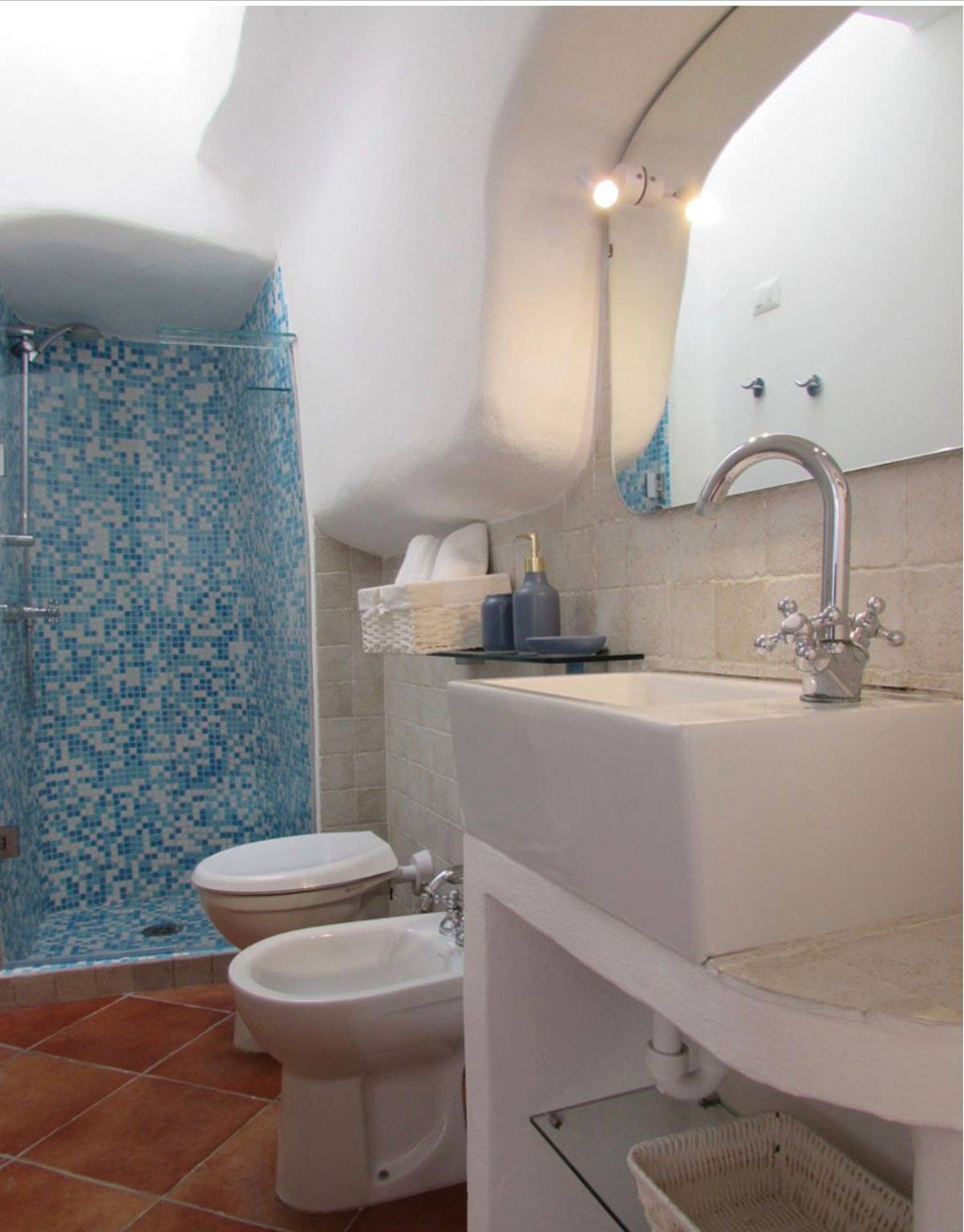 Room 'Villa Le Palette - Gerani' with Sea View, Wi-Fi and Air Conditioning in Ponza, Lazio